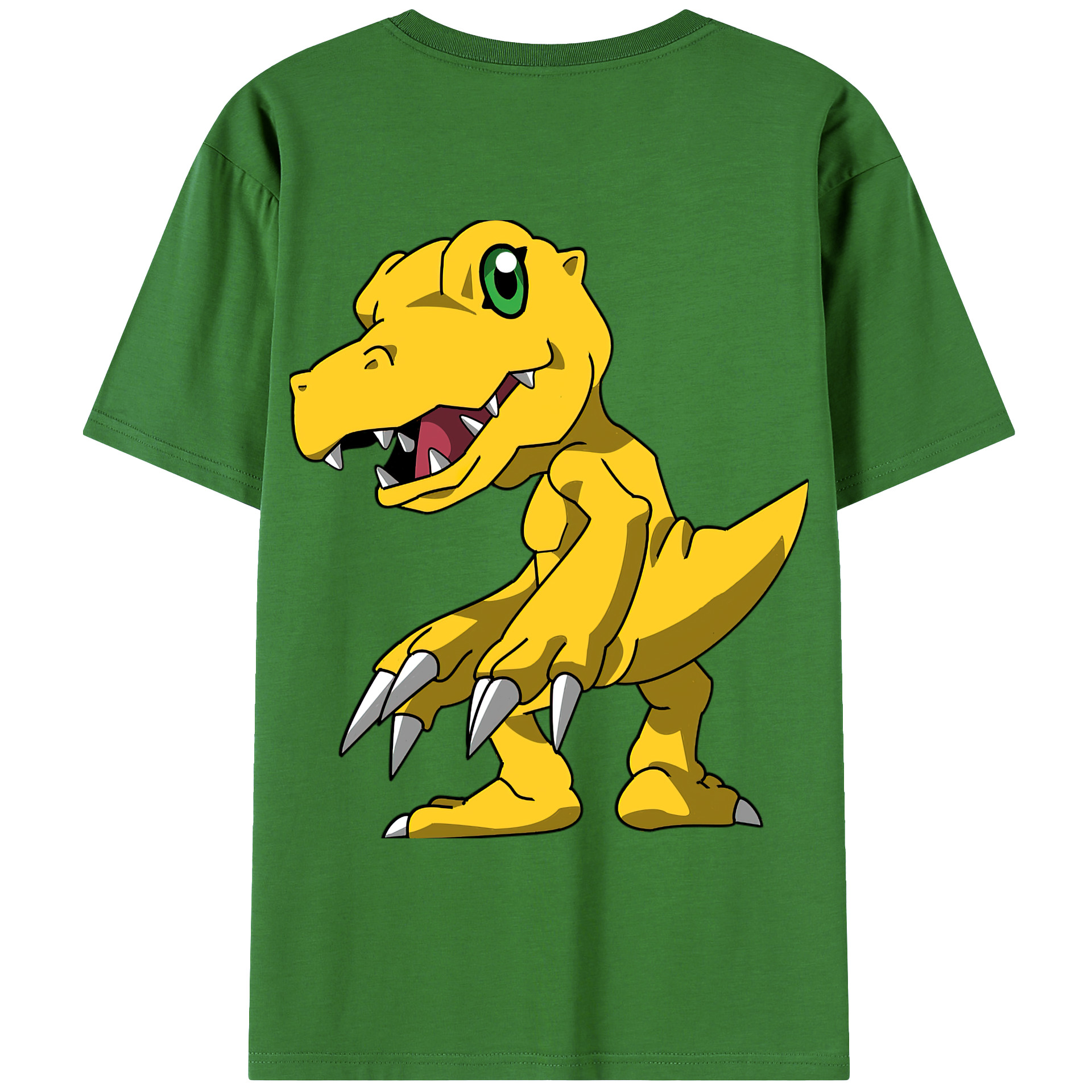 （画像用） Digimon デジタルモンスター/デジモン レディース半袖Tシャツ(バックプリント)